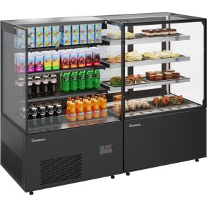 Витрина кондитерская Carboma KC78-150 VV 1,5-1 (9005) - Изображение 3