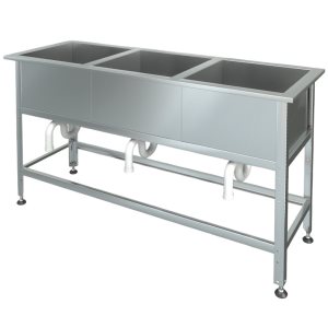 Ванна моечная МХМ М-3-0,4-0,53/1,49 (AISI 430, t=0,6)