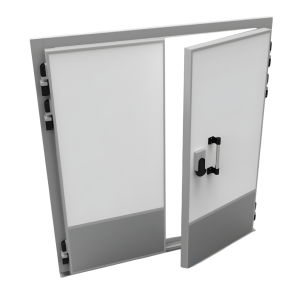 Дверь холодильная распашная двустворчатая НТ-РДД-2000*2600/120 - Изображение 4