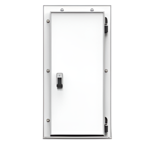 Дверь холодильная распашная одностворчатая НТ-РДО-1000*1900/80 (с металлической рамой)