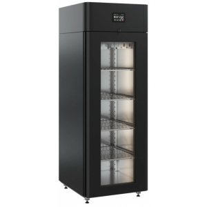 Шкаф холодильный для вызревания мяса Polair CS107 Meat черный, со стеклом (Тип 1) - Изображение 2