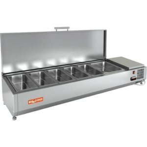 Витрина холодильная для ингредиентов HICOLD VRTU 1485 1/3 