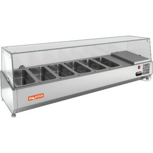 Витрина холодильная для ингредиентов HICOLD VRTG 1485 1/4