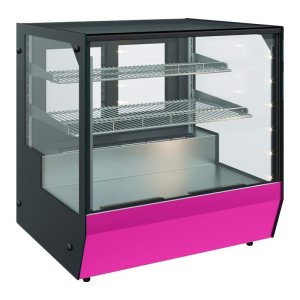 Витрина холодильная настольная Carboma AC59 VV 1,2-1 (фронт стандартный цвет) - Изображение 3