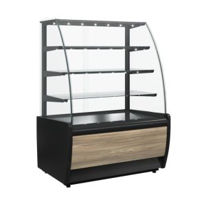 Витрина кондитерская Carboma K70 VM 0,9-1 Light Паттерн (0105 Венге)
