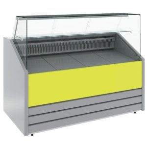 Витрина холодильная Carboma GC75 SV 1,2-1 фронт стандартный цвет