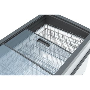 Ларь-бонета морозильная Frostor F 2500 ВЕ серая с делителями - Изображение 2