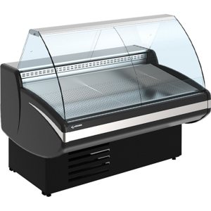 Витрина холодильная CRYSPI Gamma-2 SN FISH 1800 LED (с боковинами)