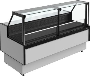 Витрина холодильная GC95 SM 1,8-1 с боковинами (версия 2.0) 9006-9005
